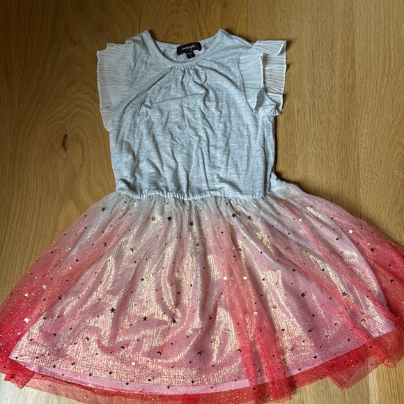 IMOGA Solid Jersey and Mesh Dress EUC - Picture 4 of 6